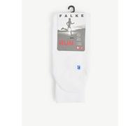 Falke Mens Falke Run Reinforced Cotton-Blend Socks White 8-9