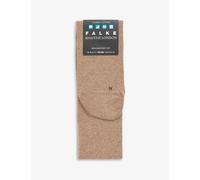 Falke Men's Socks Sensitive London M – Cotton with Soft Tops – Brown Nutmeg Melange 8.5-11, 1 Pair