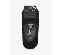 Falke Mens Falke Step Medium-Cut Invisible Cotton-Blend Socks Dark Navy 9-9.5