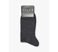 Falke Mens Falke Tiago Stretch Cotton-Blend Socks Anthracite Mel. 10.5-11