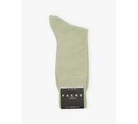 Falke Mens Falke Tiago Stretch Cotton-Blend Socks Pale Olive 9-9.5