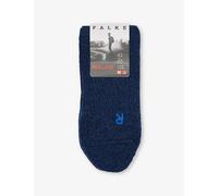 FALKE Unisex Walkie Ergo U So Wool Plain 1 Pair Socks, Blue Jeans 6670, 5.5-7.5