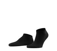 FALKE Men's Family M Sn Sustainable Cotton Low-Cut Plain 1 Pair Trainer Socks, Black 3000, 5.5-8