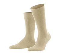 FALKE Men's Family M So Sustainable Cotton Plain 1 Pair Socks, Beige Sand 4320, 5.5-8
