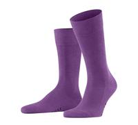 FALKE Men's Family M So Sustainable Cotton Plain Socks 1 Pair, Red Phlox 8067, 8.5-11