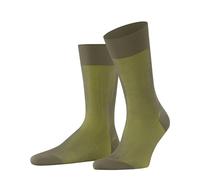 FALKE Men's Fine Shadow M So Cotton Patterned 1 Pair Socks, Green Crocodile 7503, 7-8