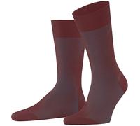 Falke Mens Fine Shadow Socks - Cayenne Red