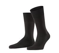 FALKE Men's Firenze M So Cotton Plain 1 Pair Socks, Brown 5930, 7-8