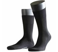 FALKE Men's Firenze M So Cotton Plain 1 Pair Socks, Black 3000, 10-11