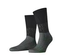 FALKE Men's Free Climber M So Wool Patterned Socks 1 Pair, Black 3000, 8.5-11