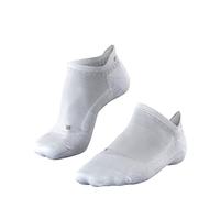 FALKE Men's GO2 Invisible M In Cotton Anti-Blister 1 Pair Golf Socks, White 2000, 9.5-10.5