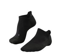 FALKE Men's GO2 Invisible M In Cotton Anti-Blister Golf Socks 1 Pair, Black 3000, 5.5-7.5