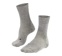 FALKE Men's GO2 M So Cotton Anti-Blister 1 Pair Golf Socks, Grey Light 3400, 5.5-7.5