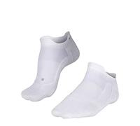 FALKE Men's GO5 Invisible M In Functional Yarn Anti-Blister 1 Pair Golf Socks, White 2000, 9.5-10.5