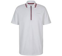 Falke Mens Golf Zip Polo Shirt - White