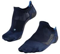 Falke Mens Golfing 5 Invisible No Show Socks - Space Blue