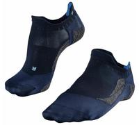 Falke Mens Golfing 5 Invisible No Show Socks - Space Blue