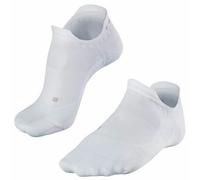 Falke Mens Golfing 5 Invisible No Show Socks - White