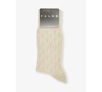 Falke Mens Hemp Classic Tale Logo-print Cotton-blend Knitted Socks 9-9.5