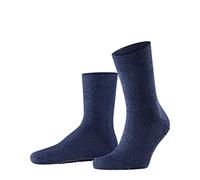 FALKE Men's Homepads M Hp Wool Cotton Grips On Sole 1 Pair Grip socks, Blue Dark 6690, 8.5/11 UK