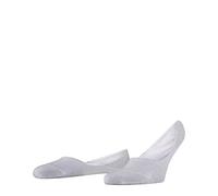 FALKE Men's Invisible Step Medium Cut Box M In Cotton No-Show Plain 1 Pair Liner Socks, White 2000, 7-8
