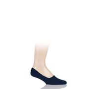 Falke Men's Invisible Step Shoe Liners in Soft Cotton with Heel Grip 1 Pair Pack