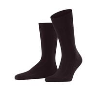 FALKE Men's Lhasa Rib M So Wool Cashmere Plain 1 Pair Socks, Red Barolo 8596, 5.5-8