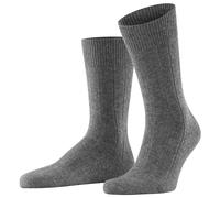 Falke Mens Lhasa Rib Socks - Light Grey Mel