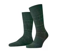 FALKE Men's Lhasa Rib Special Edition M So Wool Viscose Cashmere Patterned Socks 1 Pair, Hunter Green 7441, 8.5-11