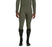 Falke Mens Long Wool Tech Tights - Olive Green