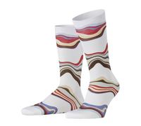 FALKE Men's Malecon M So Cotton Patterned 1 Pair Socks, Beige Cream 2080, 5.5-8