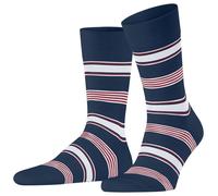 Falke Mens Marina Stripe Socks - Royal Blue