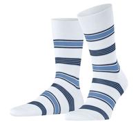 Falke Mens Marina Stripe Socks - White