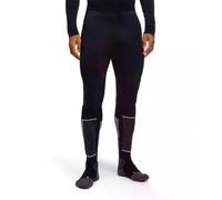 FALKE Men's Maximum Warm 3/4 M Ti Functional Yarn Quick Dry Base Layer Bottom 1 Piece, Black 3000, S