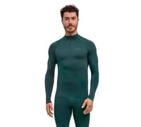 FALKE Men's Maximum Warm High Zip Neck Longsleeved Sports Functional Shirt Thermal Underwear For Cold To Very Cold Weather Quick-Drying Breathable Functional Yarn 1 Piece