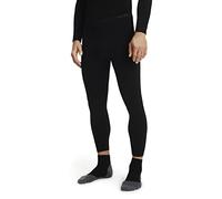 FALKE Men's Maximum Warm Long M Ti Functional Yarn Quick Dry 1 Piece Base Layer Bottom, Black 3000, L