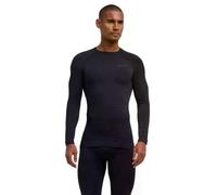 FALKE Men's Maximum Warm Round Neck Longsleeved Sports Functional Shirt Thermal Underwear For Cold To Very Cold Weather Quick-Drying Breathable Functional Yarn 1 Piece