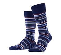 FALKE Men's Microblock M So Cotton Patterned 1 Pair Socks, Blue Royal 6000, 8.5-9.5