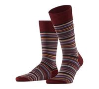 FALKE Men's Microblock M So Cotton Patterned 1 Pair Socks, Brown Cayenne 5950, 7-8