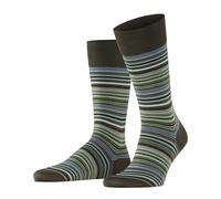 FALKE Men's Microblock M So Cotton Patterned 1 Pair Socks, Green Military 7826, 7-8