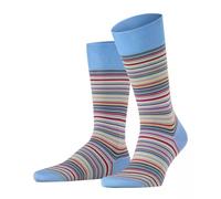 FALKE Men's Microblock M So Cotton Patterned Socks 1 Pair, Cornflower Blue 6554, 8.5-9.5
