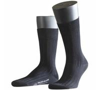 FALKE Men's Milano M So Cotton Patterned 1 Pair Socks, Blue Dark Navy 6370, 10-11