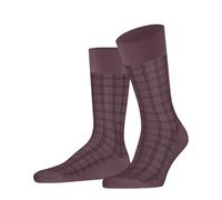 FALKE Men's Modern Tailor M So Cotton Patterned 1 Pair Socks, Pink Roan Rouge 8936, 8.5-11