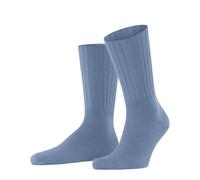 FALKE Men's Nelson M So Wool Plain 1 Pair Socks, Blue Airy 6707, 5.5-8