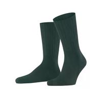 FALKE Men's Nelson Socks Breathable Climate-Regulating Odour-Neutralising Wool Without Elastic Reinforced Hard-Wearing Thick Warm Extra-Soft Ribbed Plain Ideal For Casual Business Looks 1 Pair