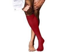 Falke Mens No 10 Pure Fil d´Écosse Knee High Socks - Cardinal Red