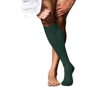 Falke Mens No 10 Pure Fil d´Écosse Knee High Socks - Hunter Green