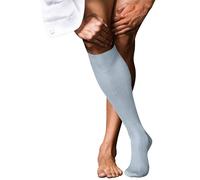 Falke Mens No 10 Pure Fil d´Écosse Knee High Socks - Light Blue