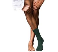 Falke Mens No 13 Finest Piuma Cotton Socks - Hunter Green