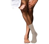 Falke Mens No 13 Finest Piuma Cotton Socks - Wheat Mel Beige